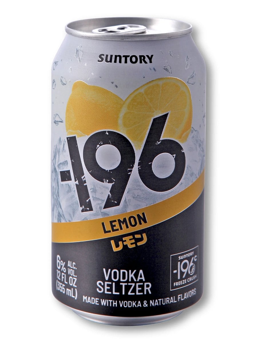 4PK- Suntory -196 Cocktail Vodka Lemon Canned (355ml)