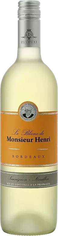 2021 Monsieur Ducourt Sauvignon Semillon Bordeaux Blanc (Off Dry)