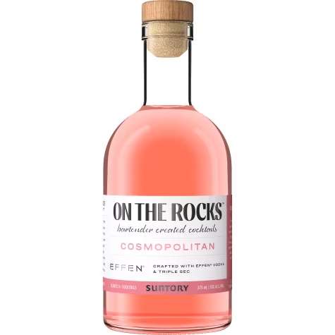 On the Rocks 'The Cosmopolitan' crafted with Effen Vodka 40PF (375ml)