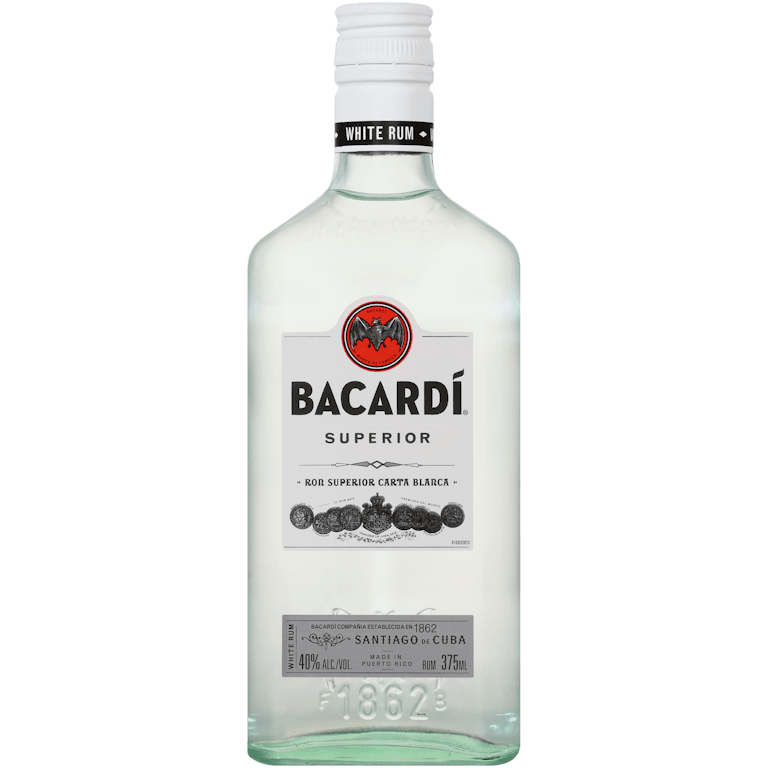 Bacardi Superior Light Rum (375ml)