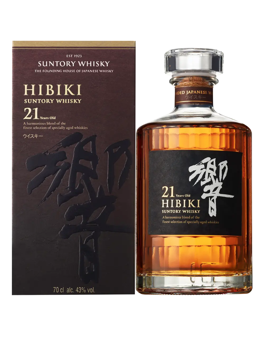 Suntory Hibiki 21yr Old Japanese Whiskey 86PF