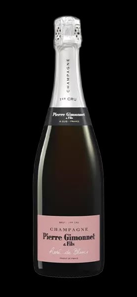 Champagne Pierre Gimonnet & Fils 'Rose de Blancs' Rose 1er Cru Brut