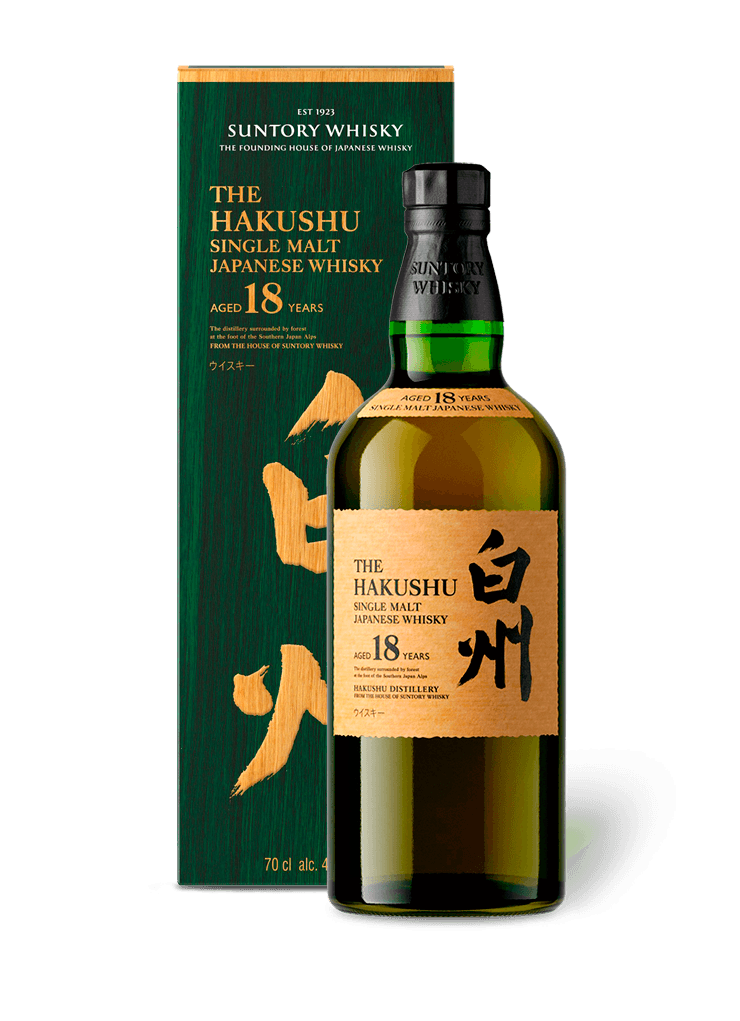 Suntory Hakushu 18yr Single Malt Japanese Whisky 86PF