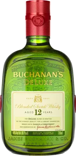 Buchanan's 12yr Old Deluxe Blended Scotch Whisky (750ml)