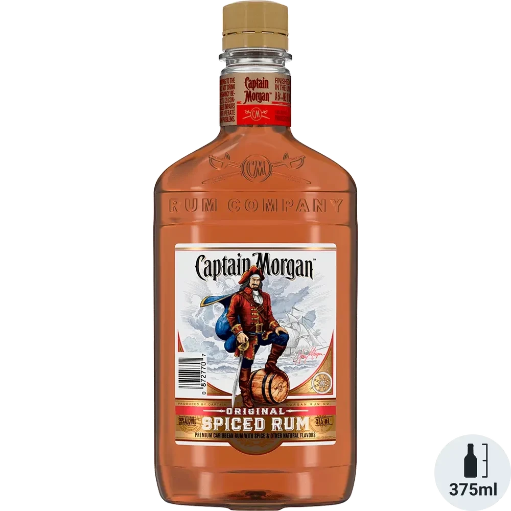 Captain Morgan Spiced Rum Original 70PF (375ml)