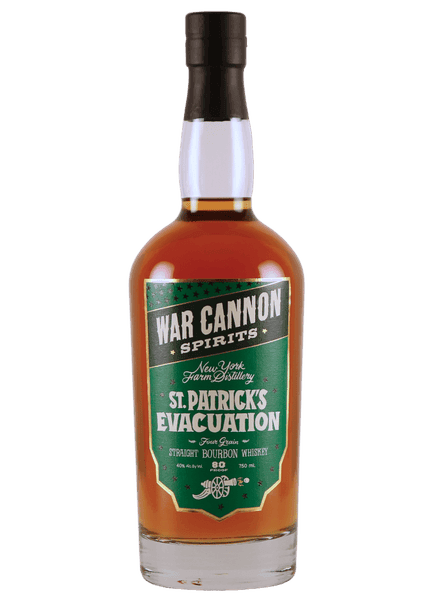 War Cannon Spirits St. Patrick's Evacuation Straight Bourbon Whiskey
