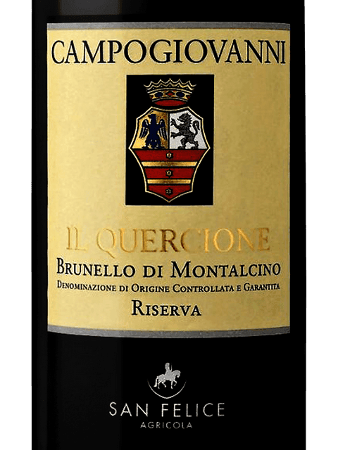 2009 Campogiovanni Brunello di Montalcino Riserva 'Il Quercione'