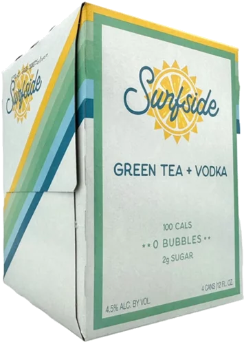 4PK - Surfside Green Tea + Vodka (355ml)