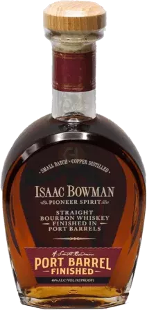 Isaac Bowman Pioneer Spirit Bourbon Port Barrel Finished 92PF (Virginia)
