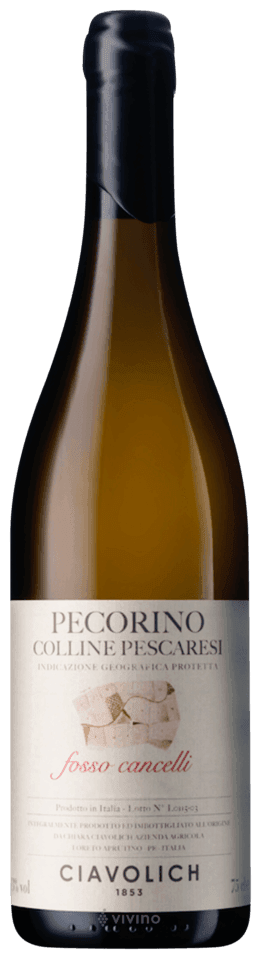 2018 Ciavolich Pecorino Colline Pescarsi 'Fosso Cancelli' DOP