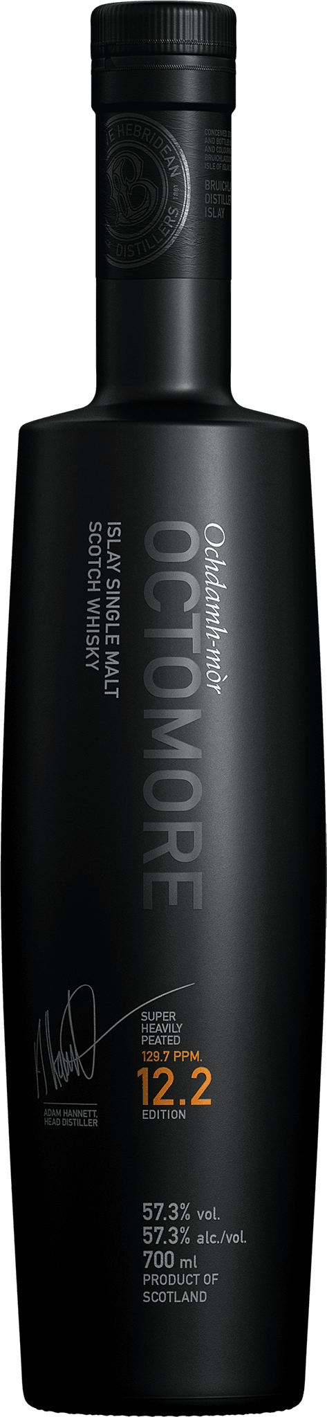 Bruichladdich Octomore Edition 12.2 5yr Old Single Malt Scotch (Islay) 114.6PF - 2021 Release